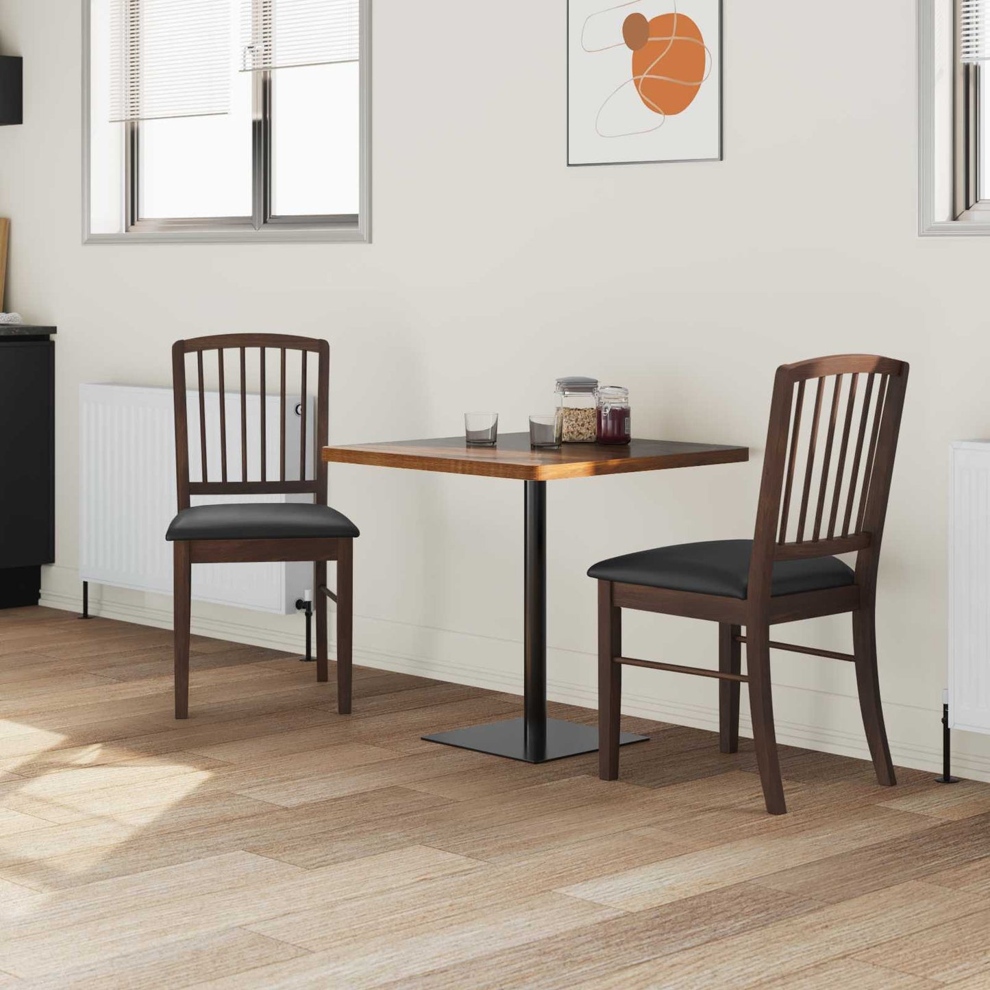 Sedie da pranzo 2 pcs Marrone Chiaro 50 x 52,5 x 91 cm | homemem39