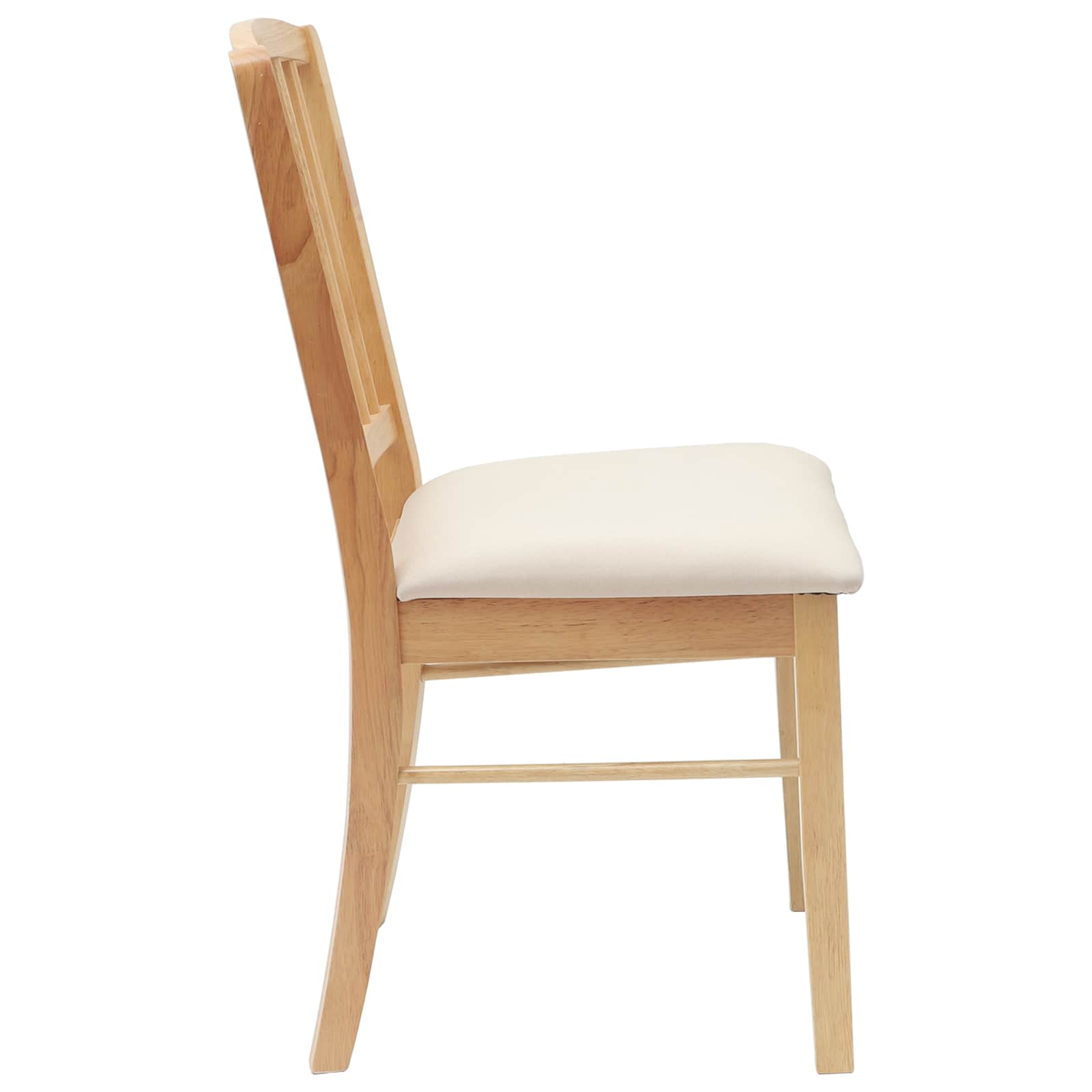 Sedie da pranzo 2 pcs Naturale 50 x 52,5 x 91 cm | homemem39