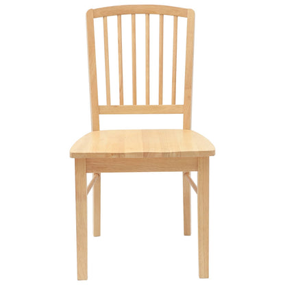 Sedie da pranzo 2 pcs Naturale 50 x 52,5 x 91 cm | homemem39