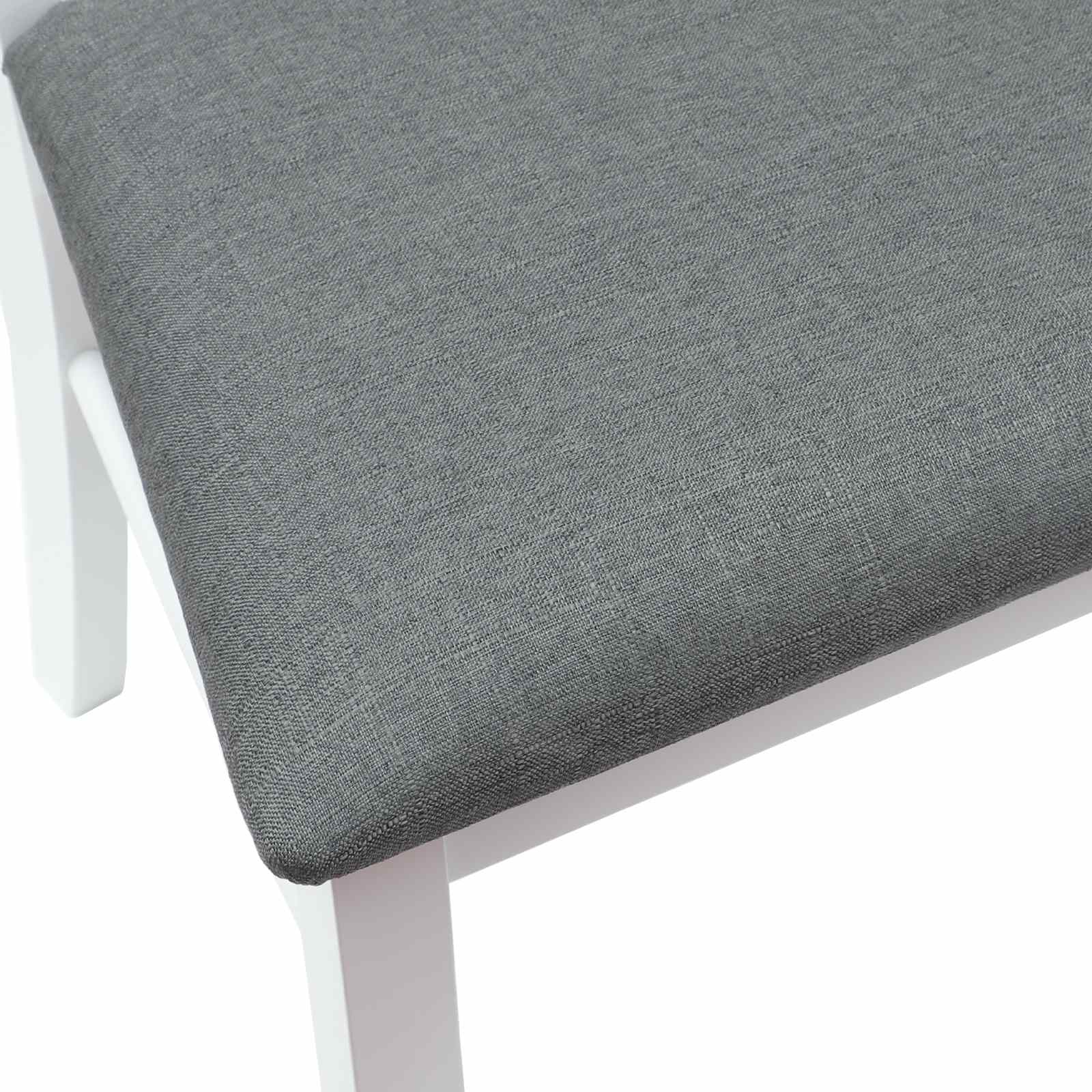 Sedie da pranzo 2 pcs Bianco 50 x 52,5 x 91 cm | homemem39