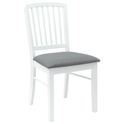 Sedie da pranzo 2 pcs Bianco 50 x 52,5 x 91 cm | homemem39