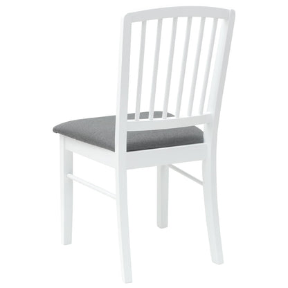 Sedie da pranzo 2 pcs Bianco 50 x 52,5 x 91 cm | homemem39