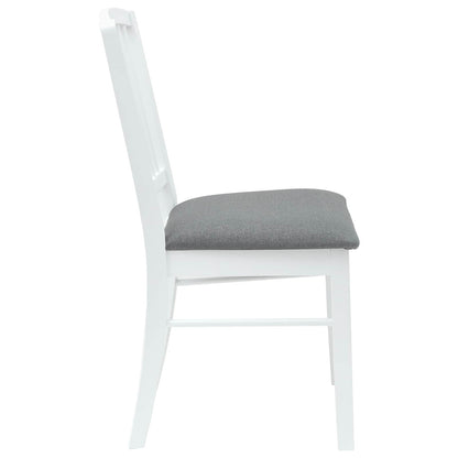 Sedie da pranzo 2 pcs Bianco 50 x 52,5 x 91 cm | homemem39
