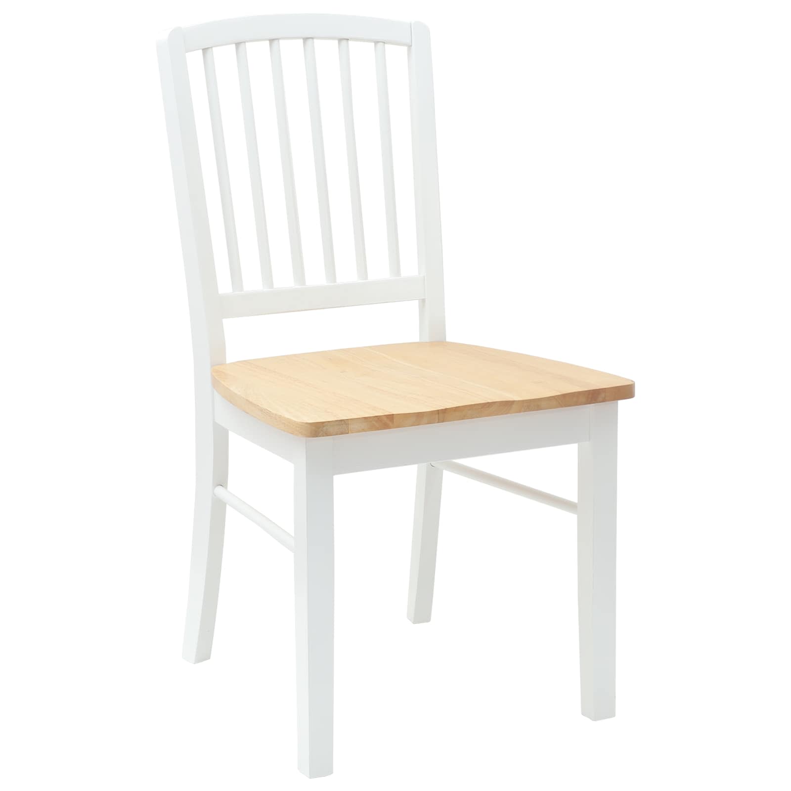 Sedie da pranzo 2 pcs Bianco 50 x 52,5 x 91 cm | homemem39