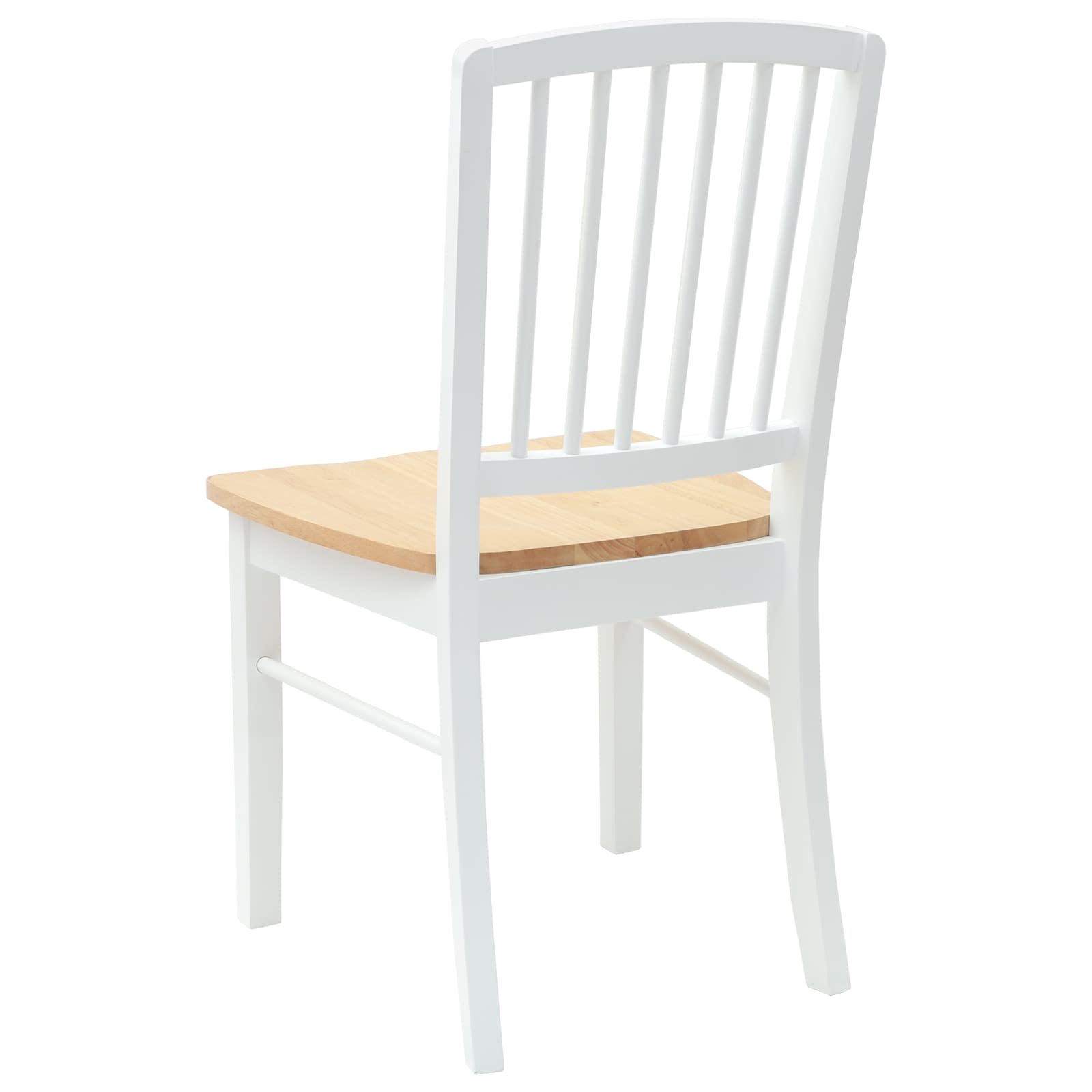 Sedie da pranzo 2 pcs Bianco 50 x 52,5 x 91 cm | homemem39