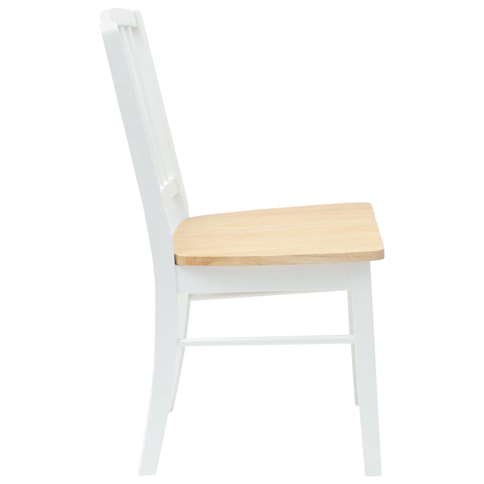 Sedie da pranzo 2 pcs Bianco 50 x 52,5 x 91 cm | homemem39