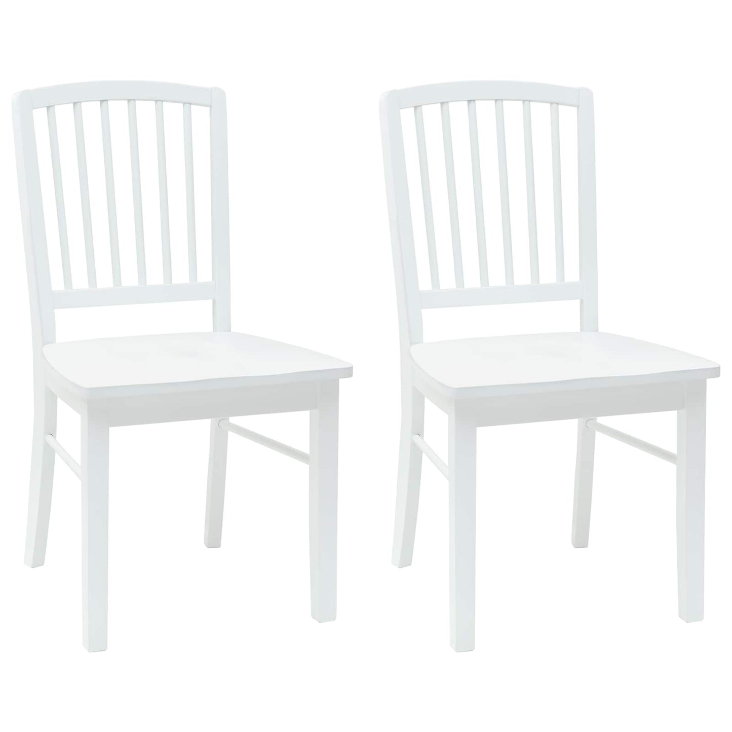 Sedie da pranzo 2 pcs Bianco 50 x 52,5 x 91 cm | homemem39