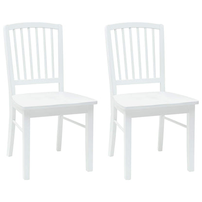 Sedie da pranzo 2 pcs Bianco 50 x 52,5 x 91 cm | homemem39