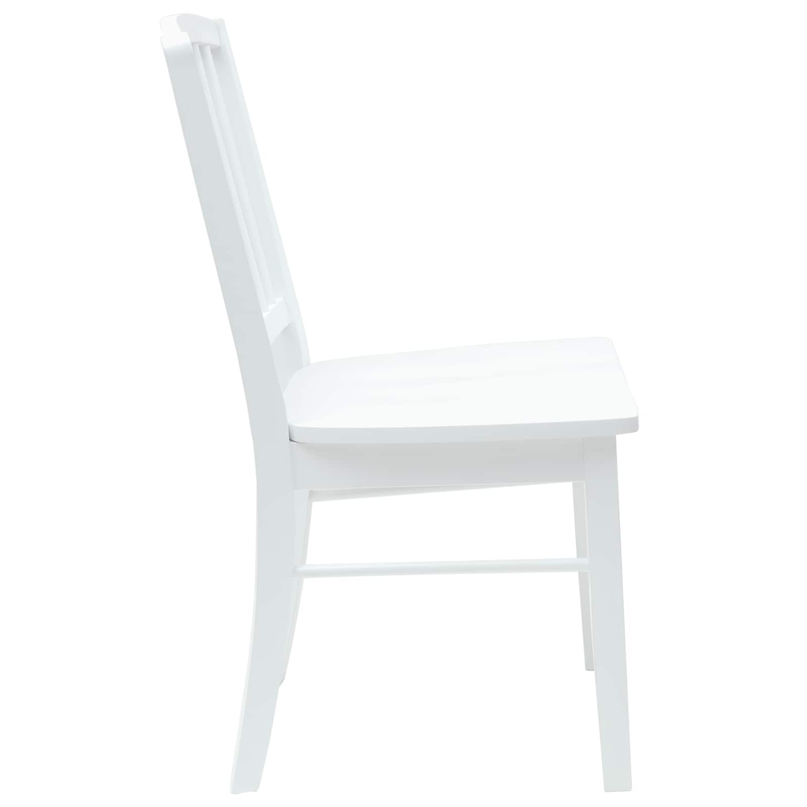 Sedie da pranzo 2 pcs Bianco 50 x 52,5 x 91 cm | homemem39