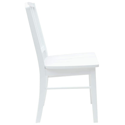 Sedie da pranzo 2 pcs Bianco 50 x 52,5 x 91 cm | homemem39