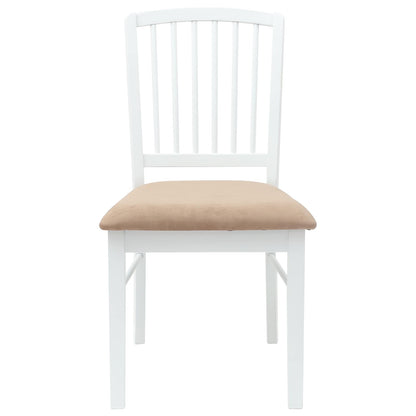 Sedie da pranzo 2 pcs Bianco 50 x 52,5 x 91 cm | homemem39