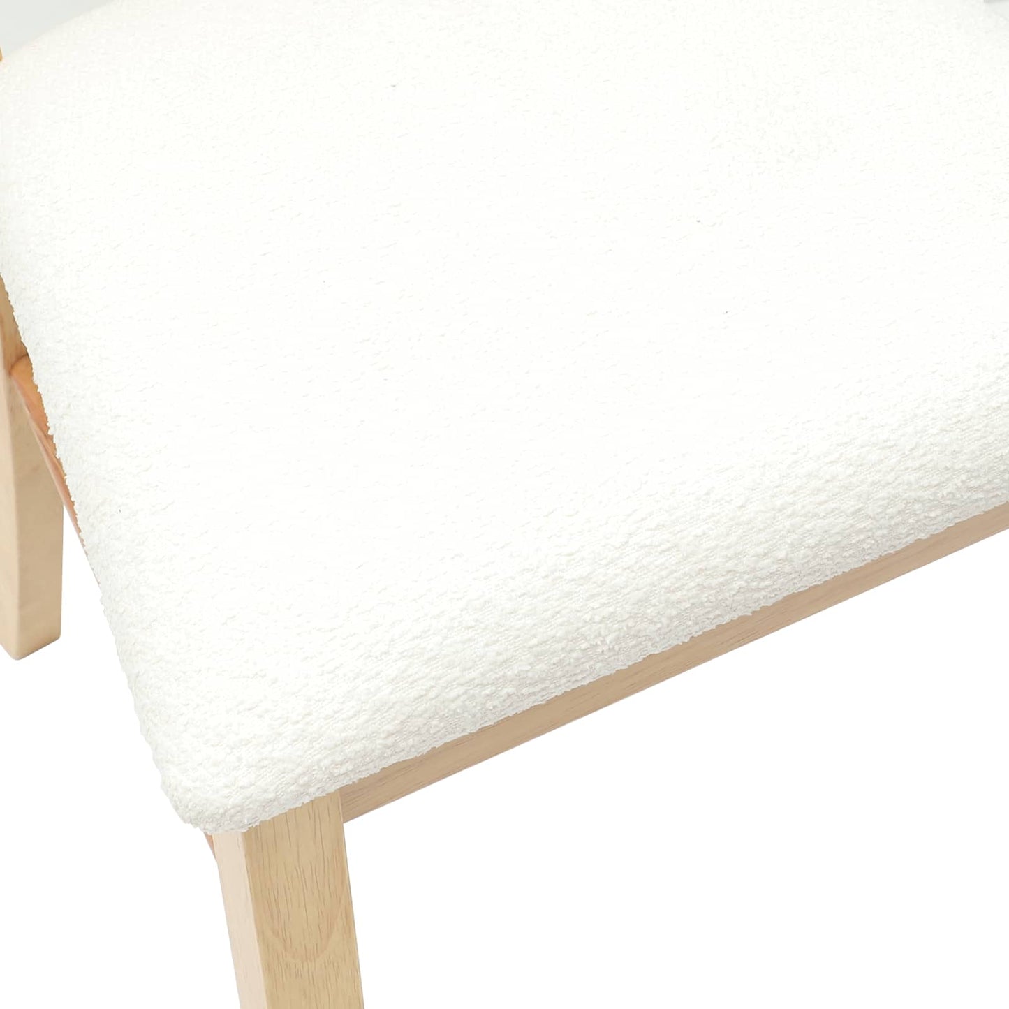 Sedie da pranzo 2 pcs Naturale 50 x 52,5 x 91 cm | homemem39