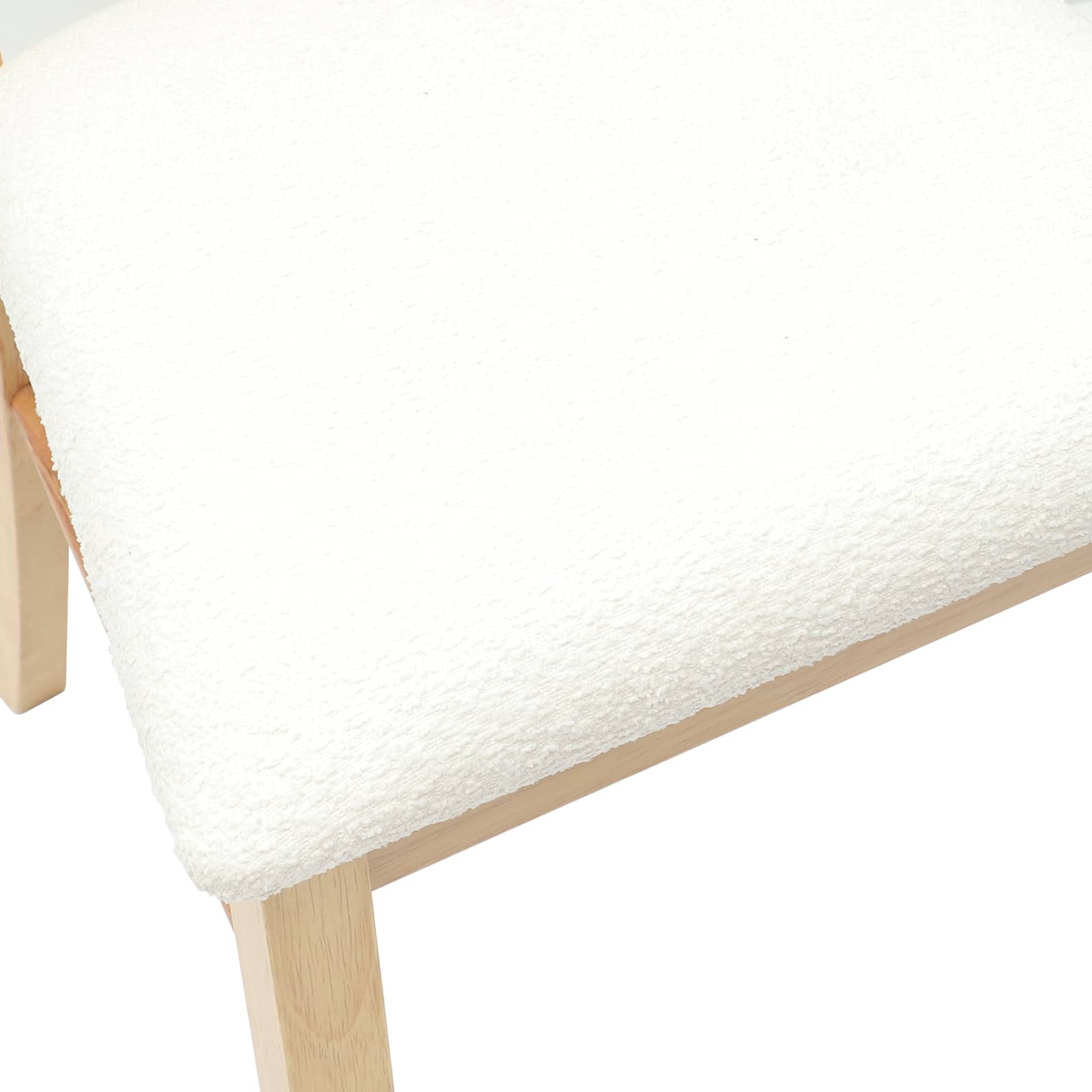 Sedie da pranzo 2 pcs Naturale 50 x 52,5 x 91 cm | homemem39