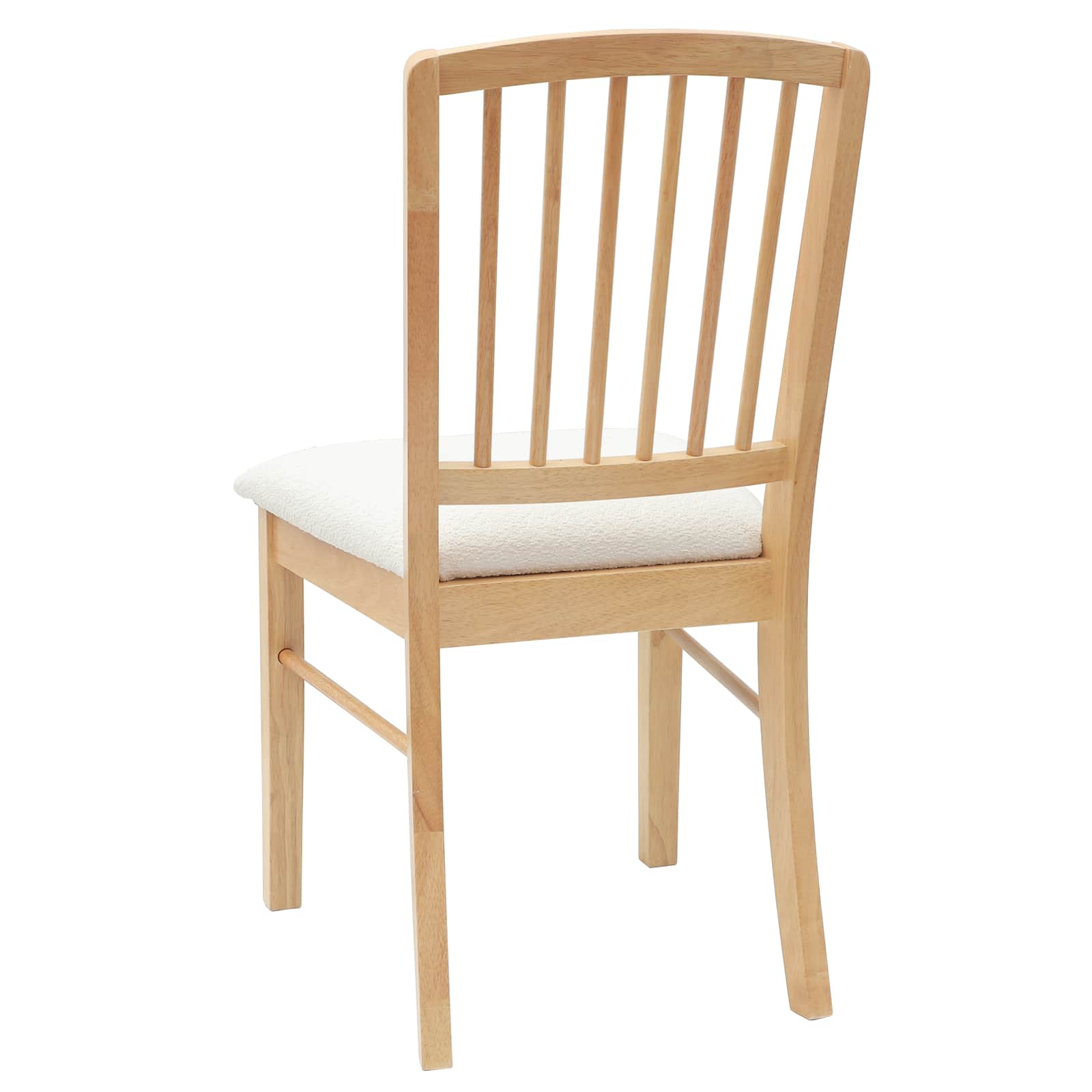 Sedie da pranzo 2 pcs Naturale 50 x 52,5 x 91 cm | homemem39