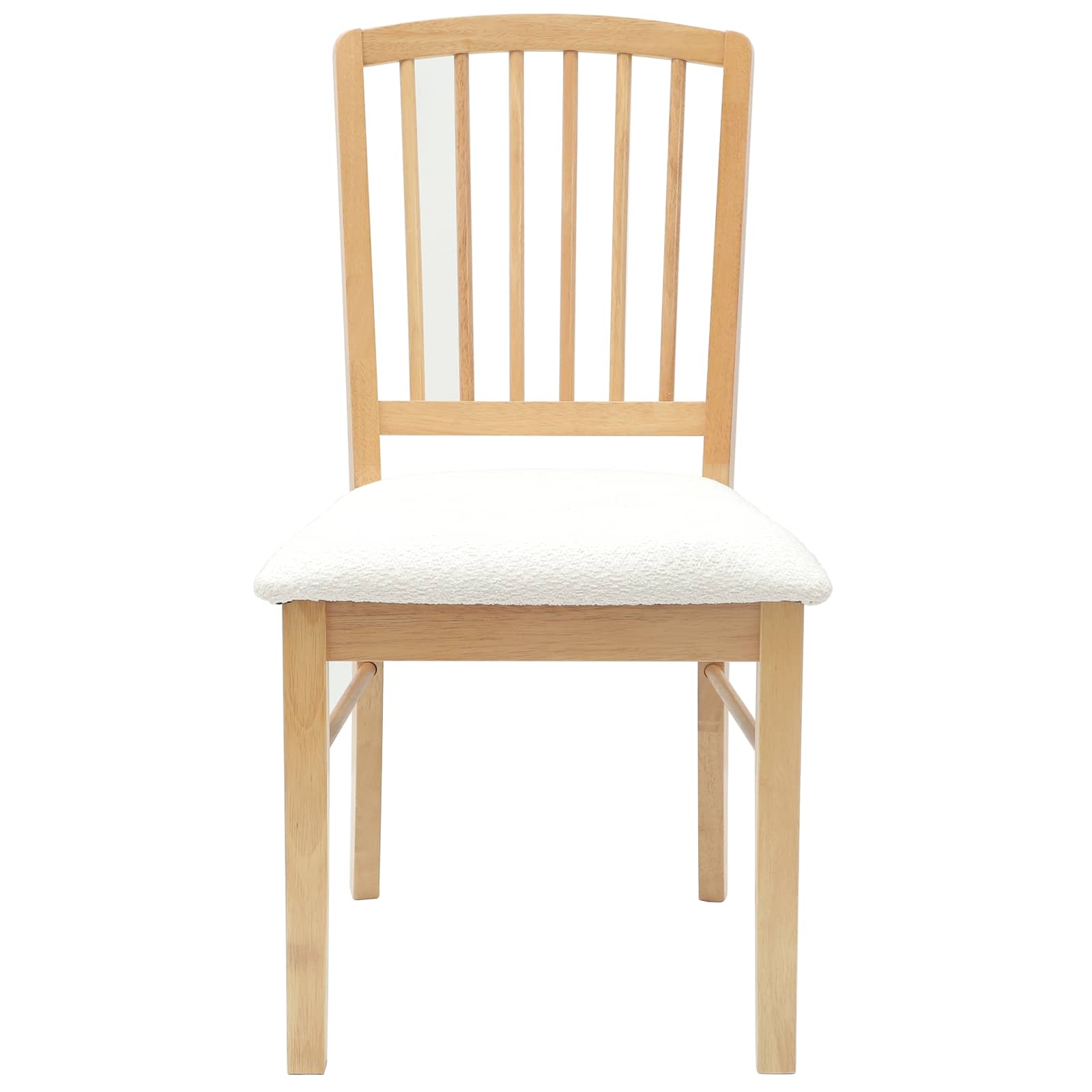 Sedie da pranzo 2 pcs Naturale 50 x 52,5 x 91 cm | homemem39