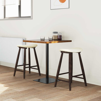 Sedie da pranzo 2 pcs Marrone Chiaro 46 x 37 x 63 cm | homemem39