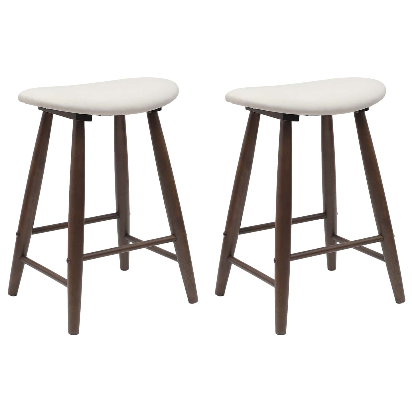 Sedie da pranzo 2 pcs Marrone Chiaro 46 x 37 x 63 cm | homemem39