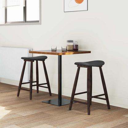 Sedie da pranzo 2 pcs Marrone Chiaro 46 x 37 x 63 cm