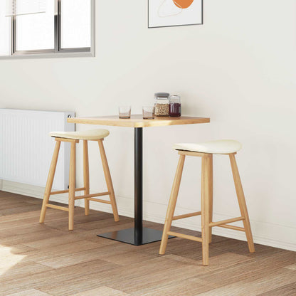 Sedie da pranzo 2 pcs Naturale 46 x 37 x 63 cm