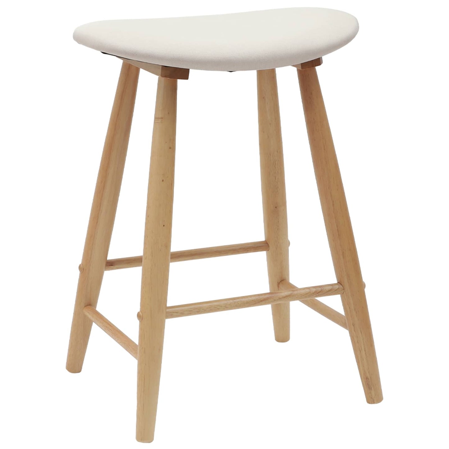 Sedie da pranzo 2 pcs Naturale 46 x 37 x 63 cm