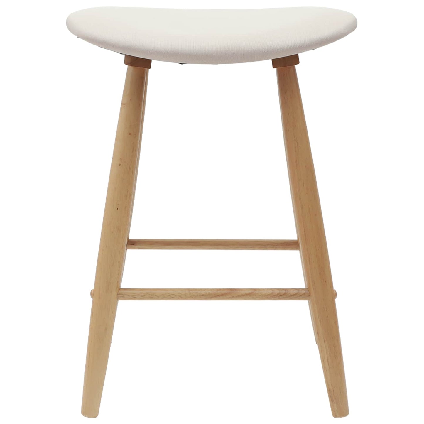 Sedie da pranzo 2 pcs Naturale 46 x 37 x 63 cm