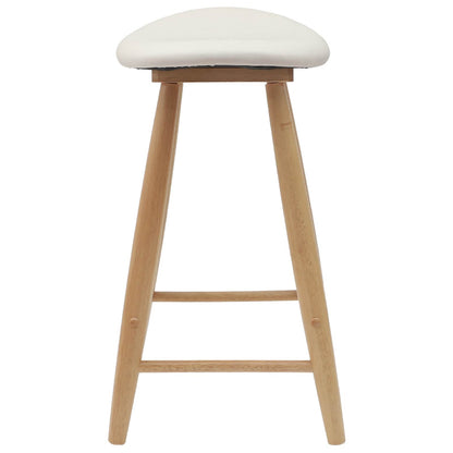 Sedie da pranzo 2 pcs Naturale 46 x 37 x 63 cm