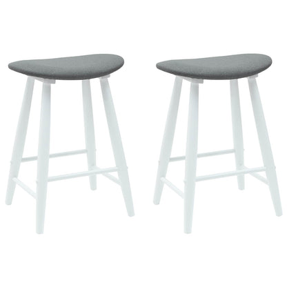 Sedie da pranzo 2 pcs Bianco 46 x 37 x 63 cm | homemem39