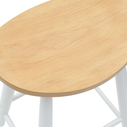 Sedie da pranzo 2 pcs Bianco 46 x 37 x 63 cm | homemem39