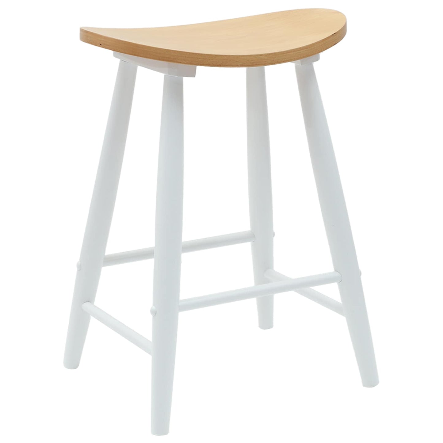 Sedie da pranzo 2 pcs Bianco 46 x 37 x 63 cm | homemem39
