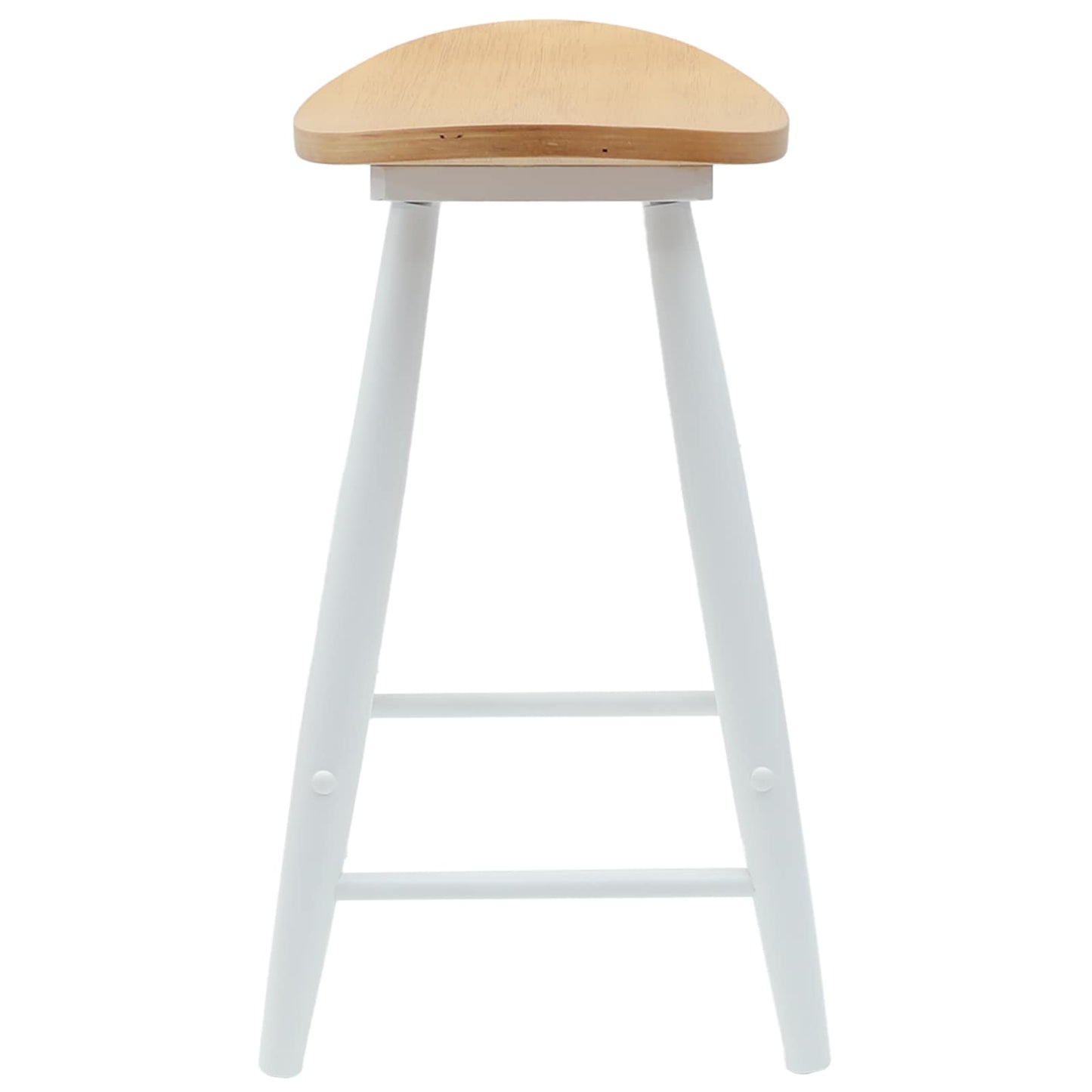 Sedie da pranzo 2 pcs Bianco 46 x 37 x 63 cm | homemem39