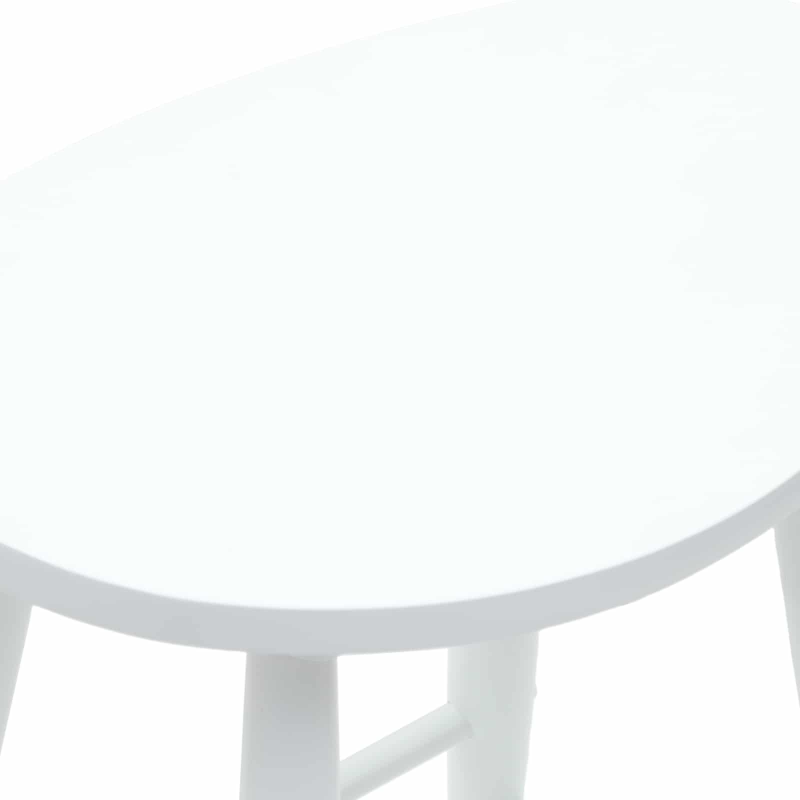 Sedie da pranzo 2 pcs Bianco 46 x 37 x 63 cm | homemem39