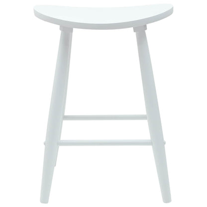 Sedie da pranzo 2 pcs Bianco 46 x 37 x 63 cm | homemem39
