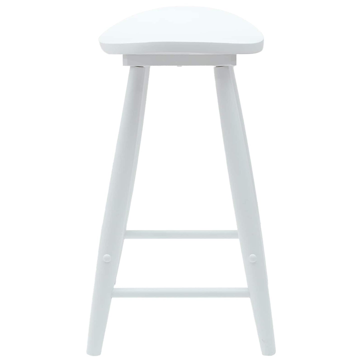Sedie da pranzo 2 pcs Bianco 46 x 37 x 63 cm | homemem39