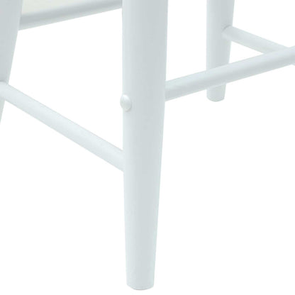 Sedie da pranzo 2 pcs Bianco 46 x 37 x 63 cm | homemem39