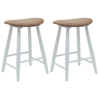 Sedie da pranzo 2 pcs Bianco 46 x 37 x 63 cm | homemem39