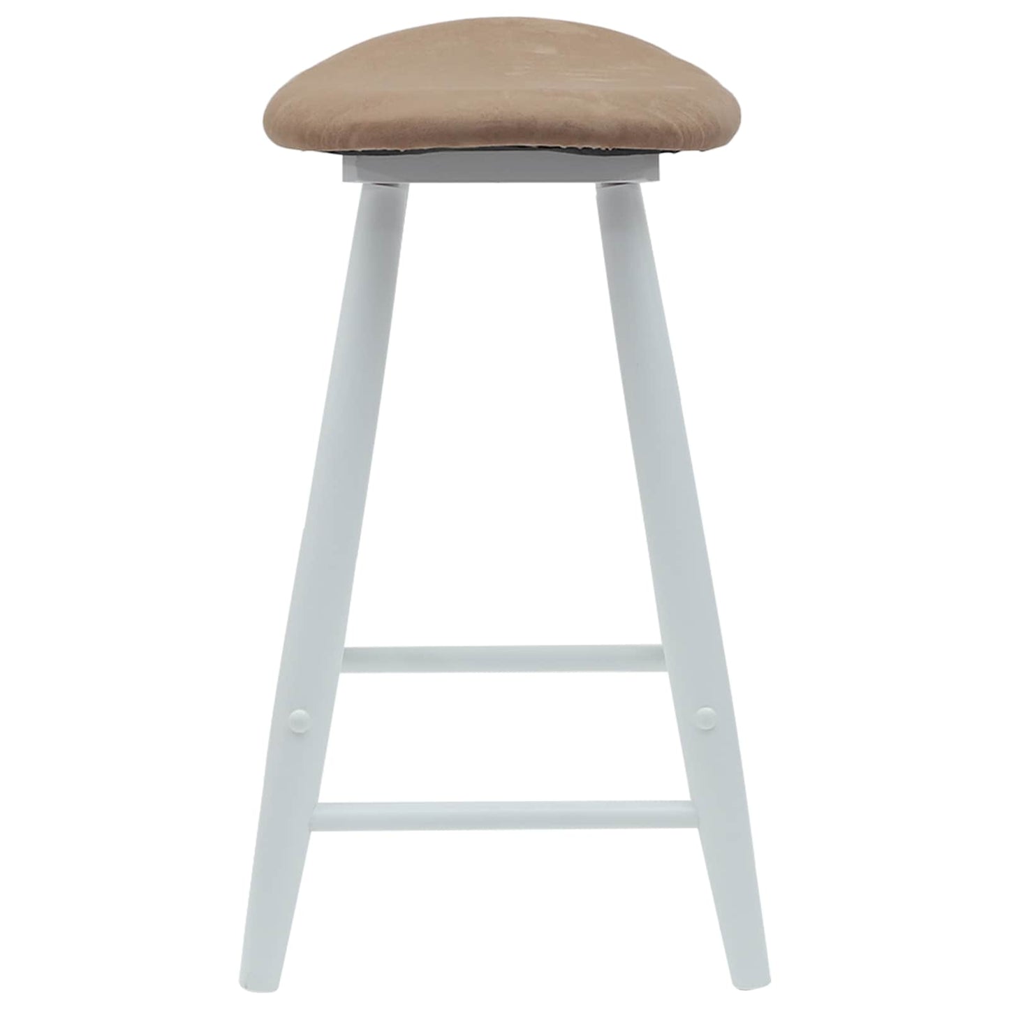 Sedie da pranzo 2 pcs Bianco 46 x 37 x 63 cm | homemem39