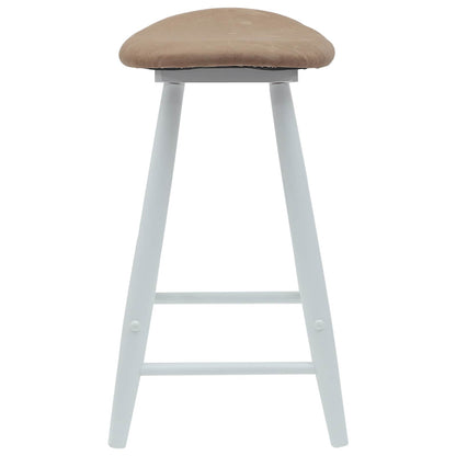 Sedie da pranzo 2 pcs Bianco 46 x 37 x 63 cm | homemem39