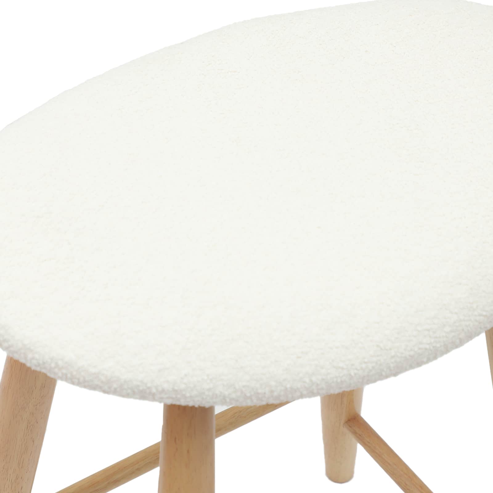 Sedie da pranzo 2 pcs Naturale 46 x 37 x 63 cm | homemem39
