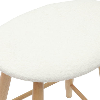 Sedie da pranzo 2 pcs Naturale 46 x 37 x 63 cm | homemem39