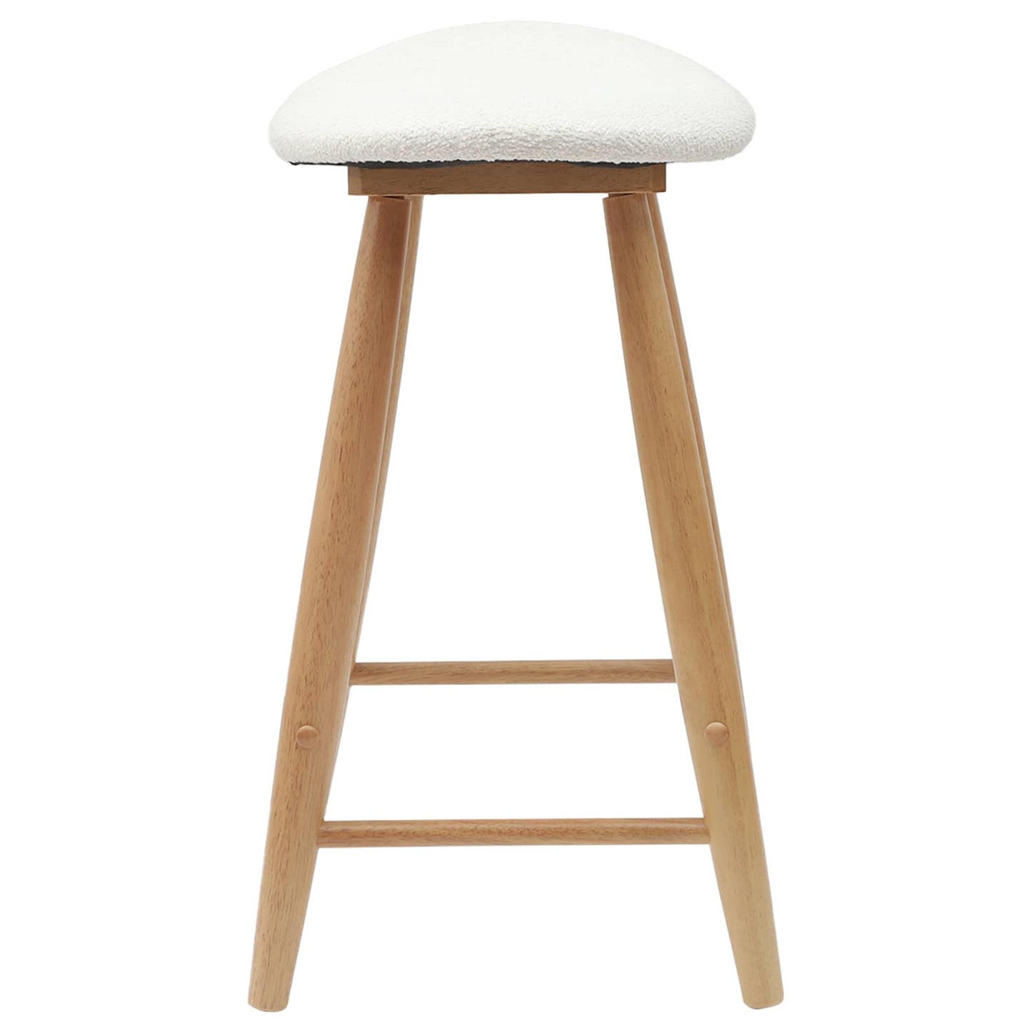 Sedie da pranzo 2 pcs Naturale 46 x 37 x 63 cm | homemem39