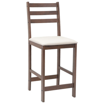 Sedie da pranzo 2 pcs Marrone Chiaro 40 x 47,5 x 99,5 cm | homemem39