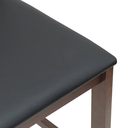 Sedie da pranzo 2 pcs Marrone Chiaro 40 x 47,5 x 99,5 cm | homemem39