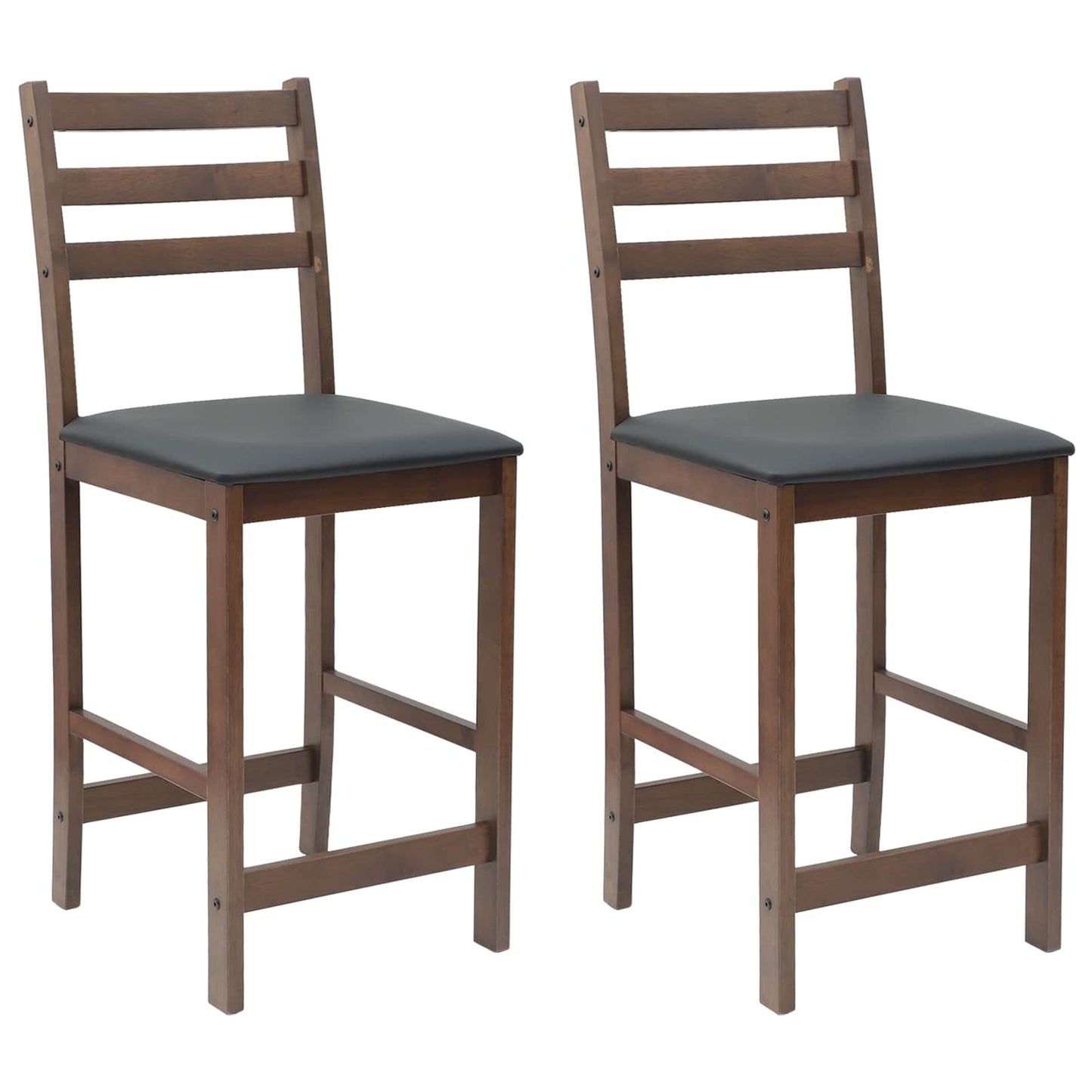 Sedie da pranzo 2 pcs Marrone Chiaro 40 x 47,5 x 99,5 cm | homemem39