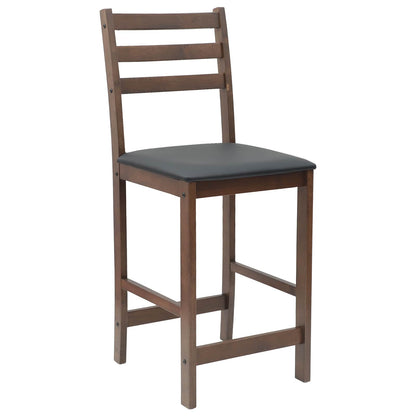 Sedie da pranzo 2 pcs Marrone Chiaro 40 x 47,5 x 99,5 cm | homemem39