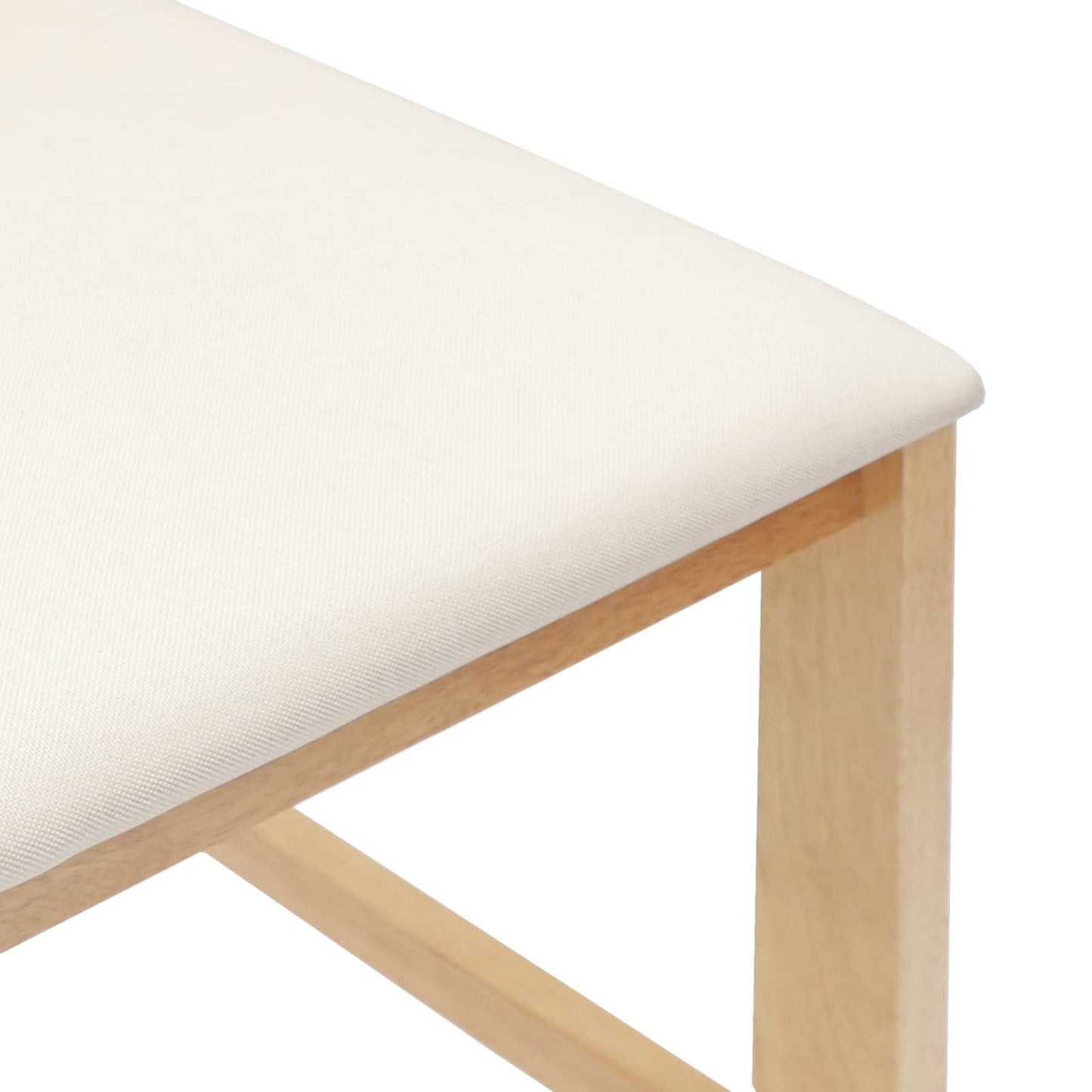Sedie da pranzo 2 pcs Naturale 40 x 47,5 x 99,5 cm | homemem39