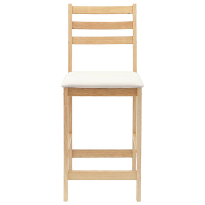 Sedie da pranzo 2 pcs Naturale 40 x 47,5 x 99,5 cm | homemem39