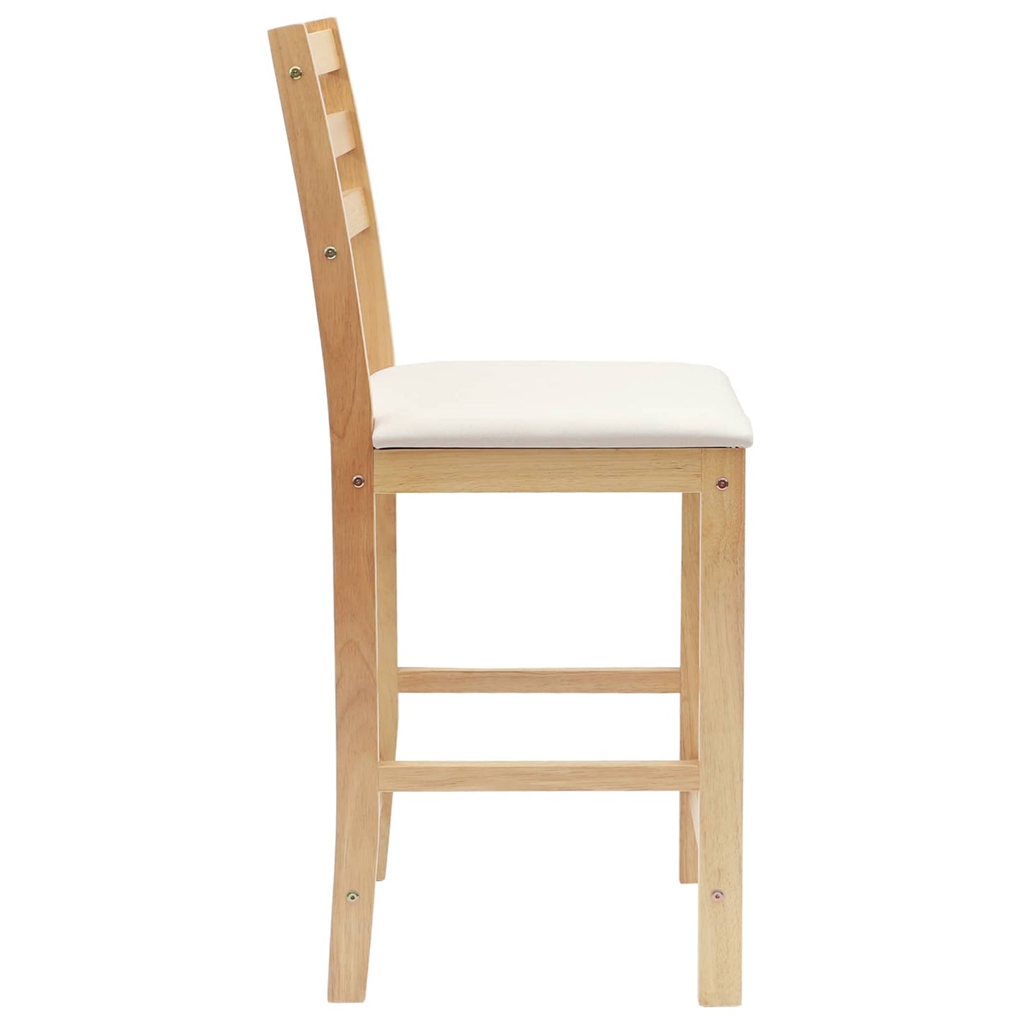 Sedie da pranzo 2 pcs Naturale 40 x 47,5 x 99,5 cm | homemem39