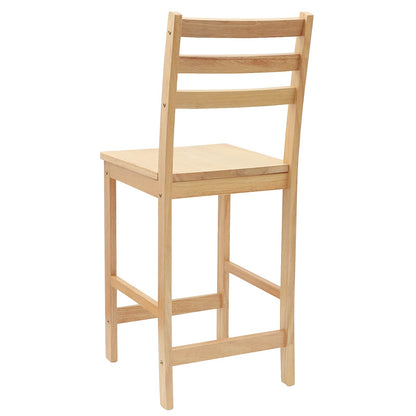 Sedie da pranzo 2 pcs Naturale 40 x 47,5 x 99,5 cm | homemem39