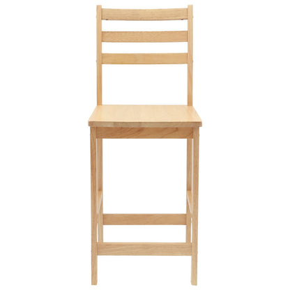 Sedie da pranzo 2 pcs Naturale 40 x 47,5 x 99,5 cm | homemem39