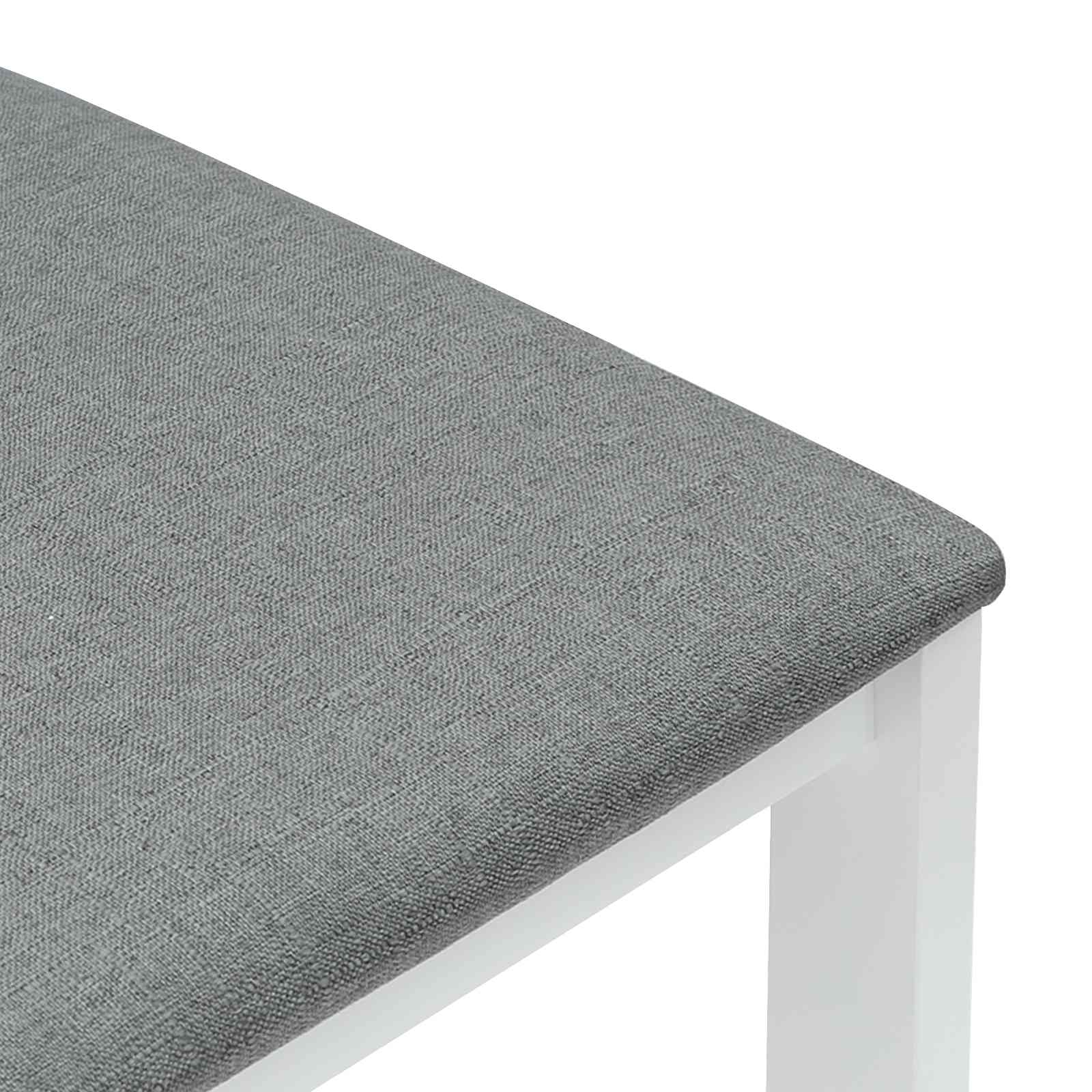 Sedie da pranzo 2 pcs Bianco 40 x 47,5 x 99,5 cm | homemem39